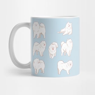 Cute Samoyed dog pack Mug